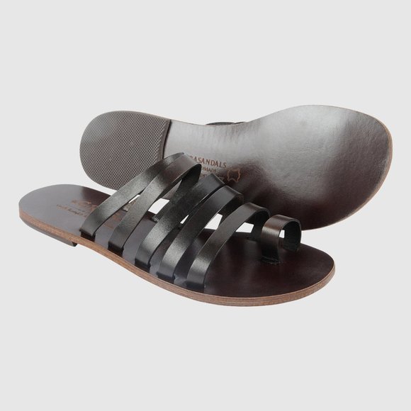 Greek Leather Sandal: Ekaterine - Picture 4 of 5